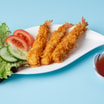 004. Tempura Garnelen