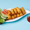 002. Vegetarische Mini Frühlingsrollen